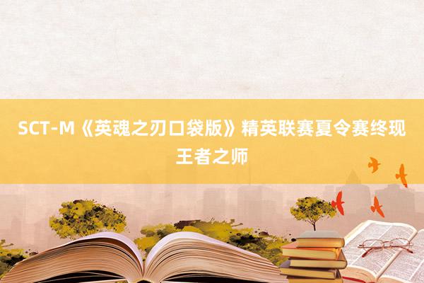 SCT-M《英魂之刃口袋版》精英联赛夏令赛终现王者之师